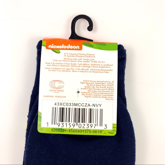 New Mens Nickelodeon Hey Arnold! Socks Size 6-12 - Picture 4 of 5